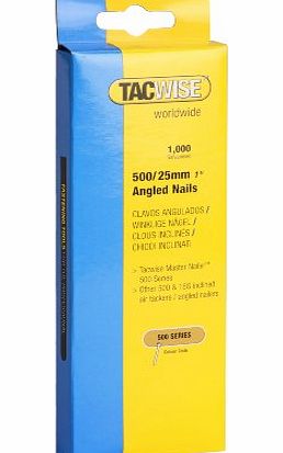 Tacwise Angled Nails 500 Type 25mm (1000)