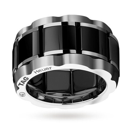 TAG Heuer Formula 1 Ladies Black Ring - Ring
