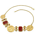 Tagliamonte Classics Collection - 18K Gold and Ruby Necklace