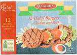 Tahira Halal Burgers Chicken and Beef (12 per