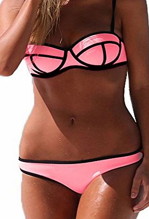 TaiPo Womens Sexy Fashion Bikinis Swimsuit Set Swimwear