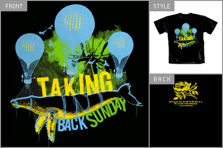 Taking Back Sunday (Hot Whale Ballon) T-shirt