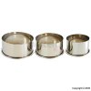 Stainless Steel Plain Pastry Cutters Assorted