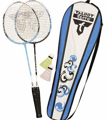 Attacker 2 Player Badminton Set With 2 Rackets and 2 Shuttlecocks