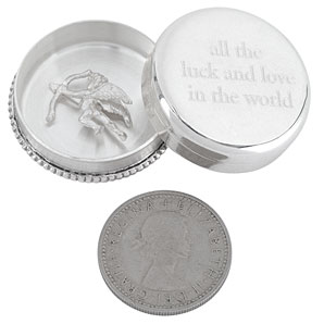 Tales from the Earth All the Luck and Love Box, Sterling Silver