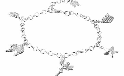 Tales From The Earth Charm Bracelet, Silver