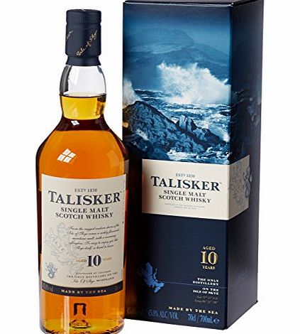 Talisker 10 Year Old Single Malt Scotch Whisky 70 cl