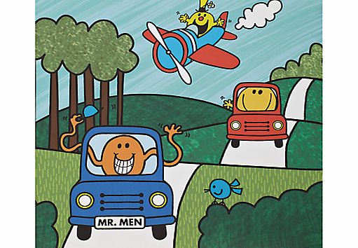 Talking Tables Mr Men Transport Disposable