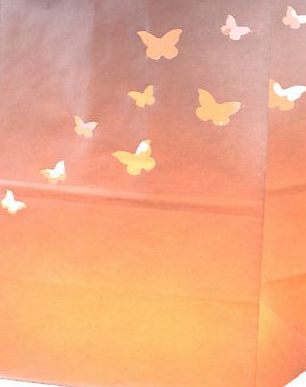 Talking Tables Something in The Air Butterfly Lantern Bags, Pack of 5, White