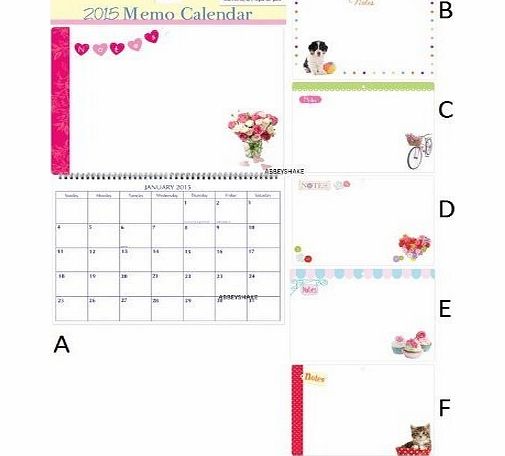 Tallon 2015 photo memo calendar