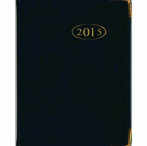 Tallon 2015 WEEK TO VIEW POCKET ECONOMY BUSINESS / OFFICE DIARY BLACK