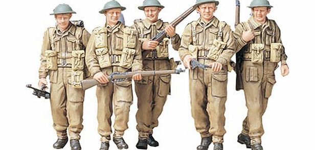 Tamiya 1:35 WWII British Infantry on Patrol Model Kit