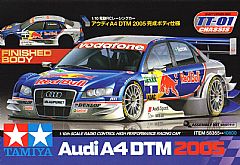Tamiya Audi A4DTM 2005 Kit. 4WD TT01 chassis.