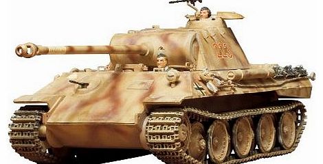 German Panther Medium Tank - 1:35 Scale Military - Tamiya