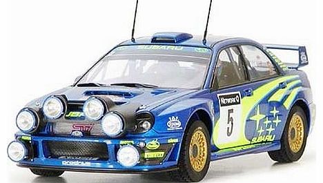 Tamiya Subaru Impreza 2001 (Rally Of Great Britain) WRC 2001 - 1:24 Cars - Tamiya