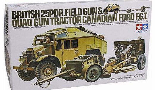  Military Kit 1:35 35044 British 25 pounder & Quad Tractor