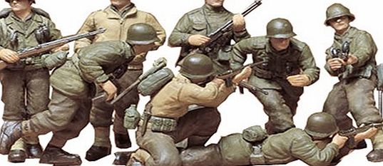 Tamiya  Military Kit 1:35 35048 U.S.Infantry Eur.Theater