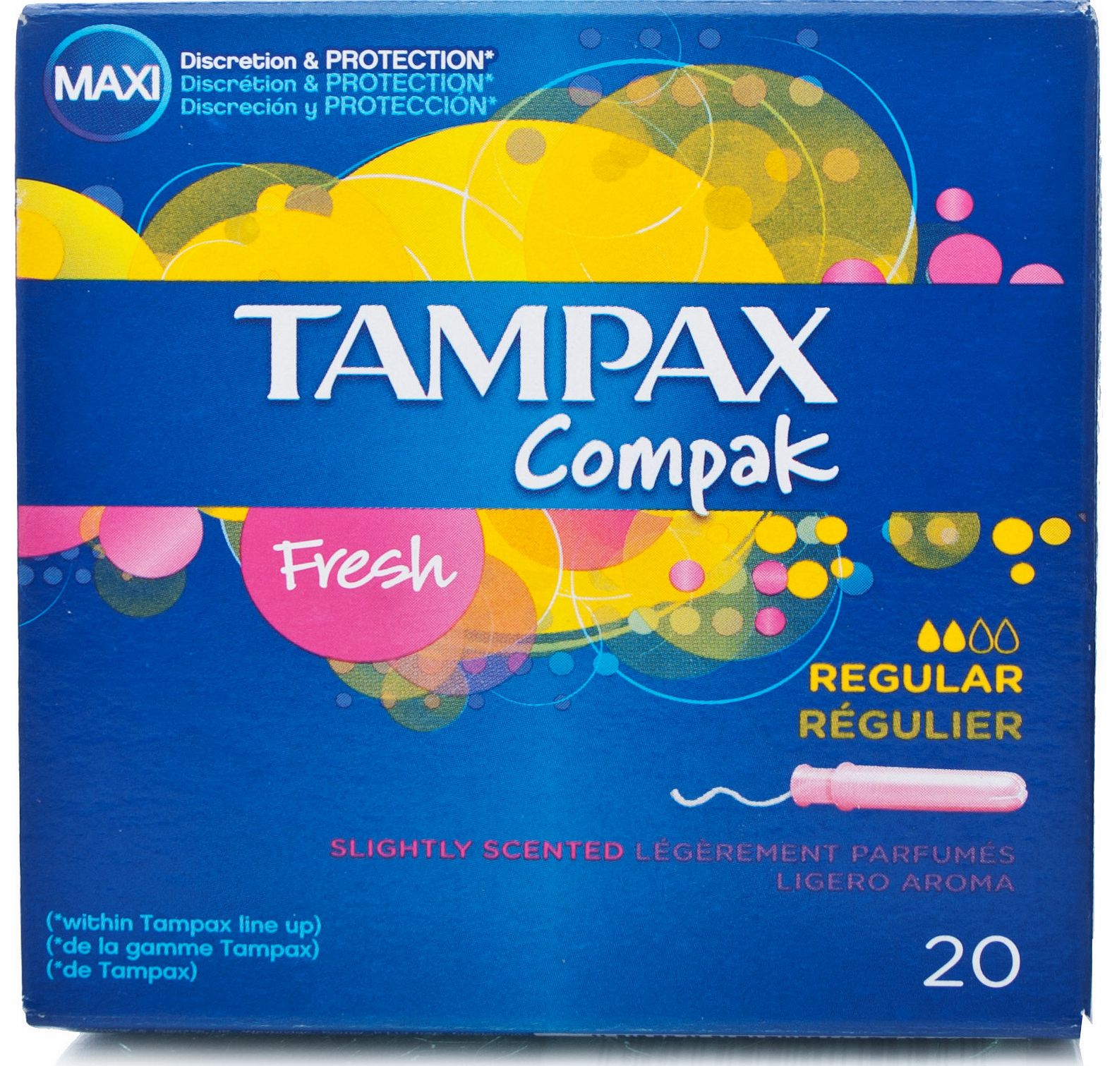 Tampax Compak Freshness Regular