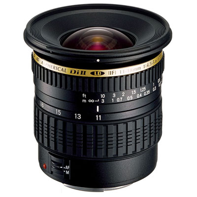 Tamron 11-18mm f4.5-5.6 XR DI II Lens - Nikon Fit