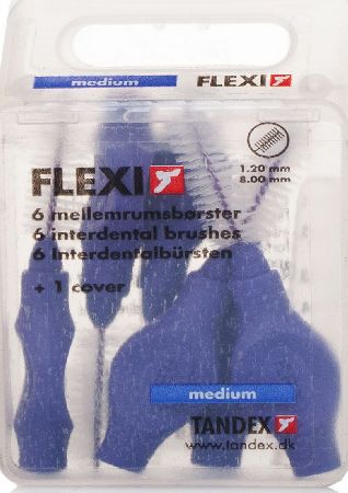 Tandex Flexi Interdental Brushes Medium Violet