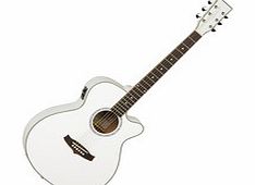 Tanglewood Evolution TSFCE Folk Cutaway White