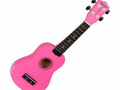 Tanglewood TU6 Soprano Ukulele Pack Hot Pink