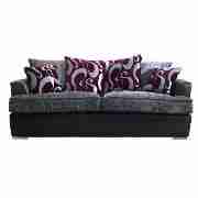 Tango Large Sofa, Aubergine