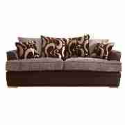 Tango Large Sofa, Chocolate