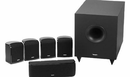 TFX 5.1 Home Cinema Speaker System, Gloss Black