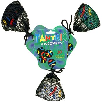 Tantrix Discovery Puzzle in Mesh Bag - Black
