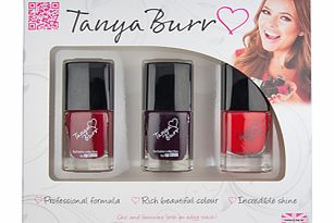 Tanya Burr Nail Polish Trio Set 4: Riding Hood