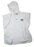 Tao Sports Hooded Poncho White