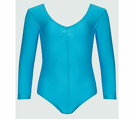 Tappers and Pointers Long Sleeve Ruched Leotard