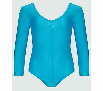 Tappers and Pointers Long Sleeve Ruched Leotard