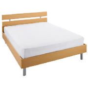 Double Bed, Beech Effect & Comfyrest