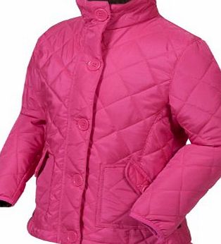 Molly Girls Warm Quilted Jacket (Jazzberry, 9-10 years)
