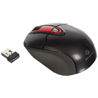 Meridian Wireless Laptop mouse - Red