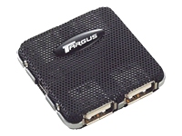 Super Mini USB 2.0 4-Port Hub - hub - 4 ports