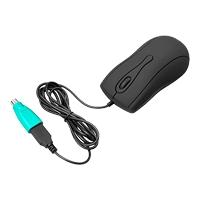 USB Optical Mouse with PS/2 Adapter -