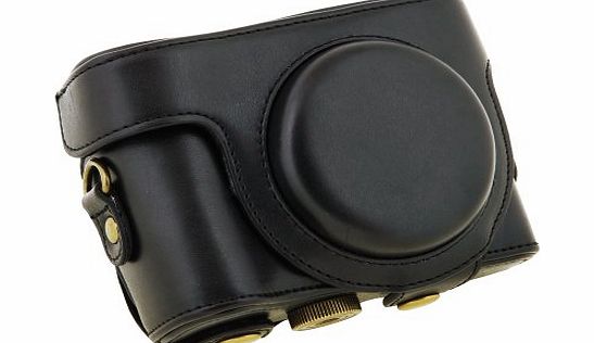 TARION Protector Pu Leather Case for Sony Hx 50v Digital Camera Detachable