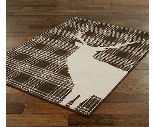 Tartan Stag Rug