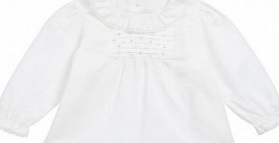 Tartine et Chocolat Fantasy Embroidery Blouse White `3 months,12