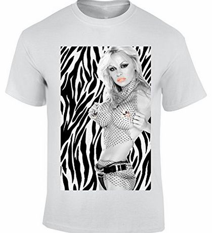 Tat Clothing Pamela Anderson Zebra - Medium T-Shirt