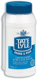 White Sugar Tub Dispenser 750g Ref