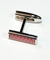 Tateossian Bullet Pink Cufflinks