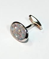 Tateossian Check Mosaic Cufflinks