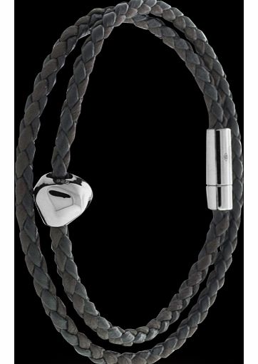 Tateossian Mens Pop Nugget Leather Bracelet BL3135