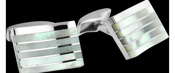 Tateossian Mother of Pearl Cufflinks CUF0193