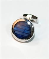 Tateossian Techno Navy Cufflinks