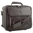 Tavecchi Leather and Microfiber Wheeled Laptop Case